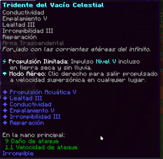 Tridente del Vacío Celestial Screenshot