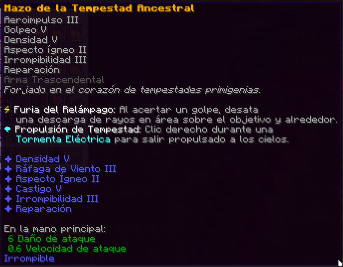 Mazo de la Tempestad Ancestral Screenshot