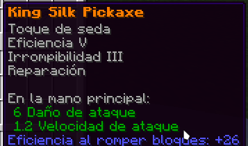 King Silk Pickaxe Screenshot